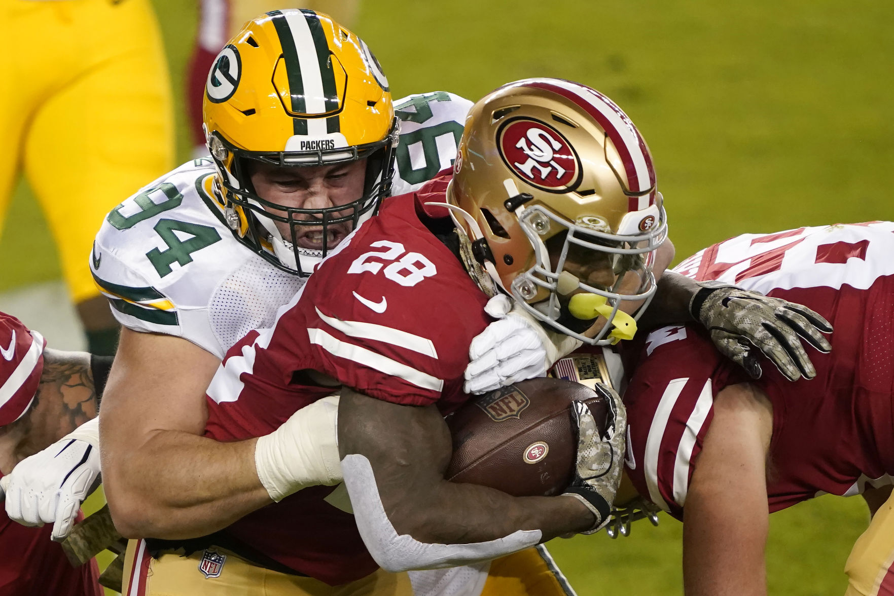 Packers 34, 49ers 17